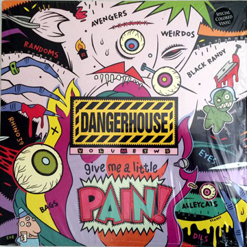 V/A DANGERHOUSE VOLUME TWO Compilation LP Orange Vinyl